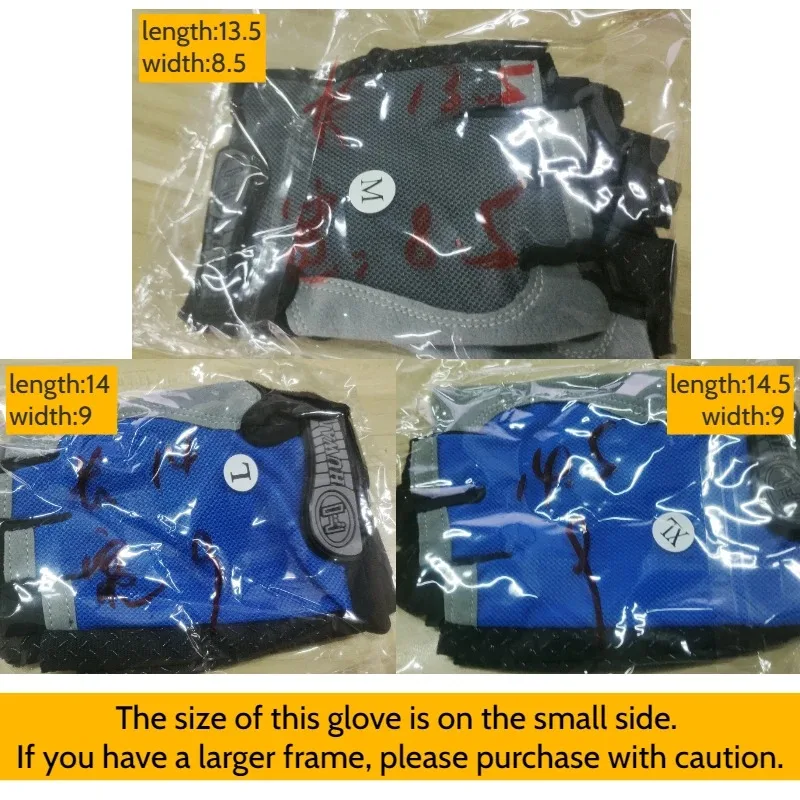 Half Finger Gloves Gym Fitness Anti-Slip Women Men Gel Pad Gloves Gym Cycling Fingerless Gloves Bicycle Accessories 2