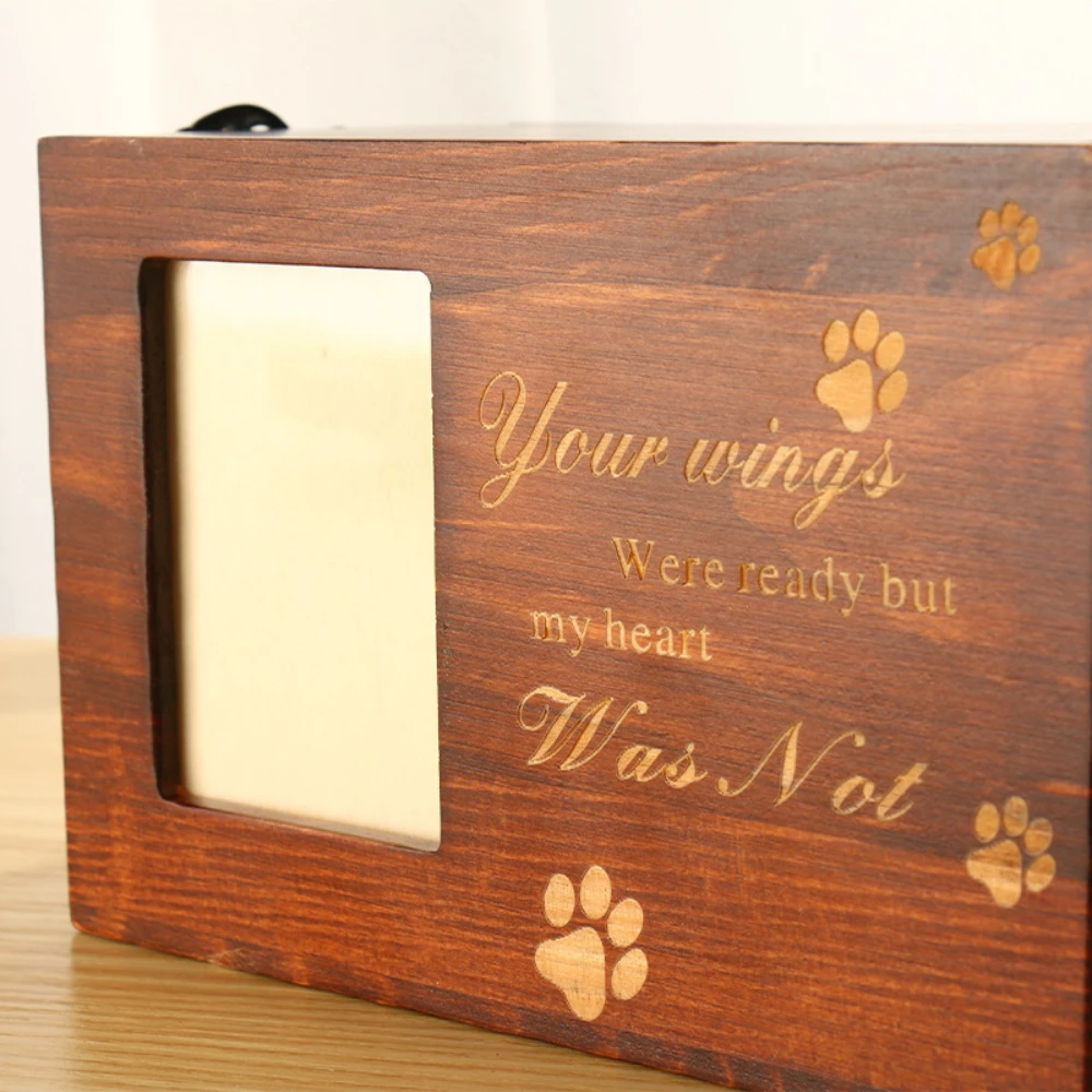 Solid Wood Pet Urn 2