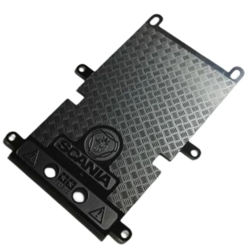 For 1/14 Tamiya Truck Tractor Scania 620 56368 770s Stainless Steel Anti-skid Plate Decorative Board DIY RC Cars Upgrade Parts 4