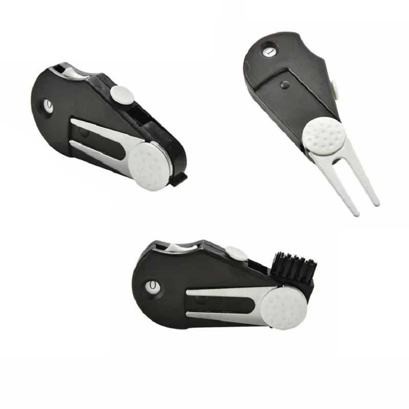 1 Pc Golf Divot Tool Repair Switchblade Pitch Groove Cleaner Golf Pitchfork Putting Green Versatile multi Fork Golf Accessorie 3