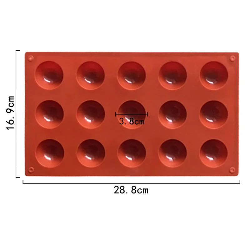 Semi Sphere Silicone Mold for Baking and Pastry Creations