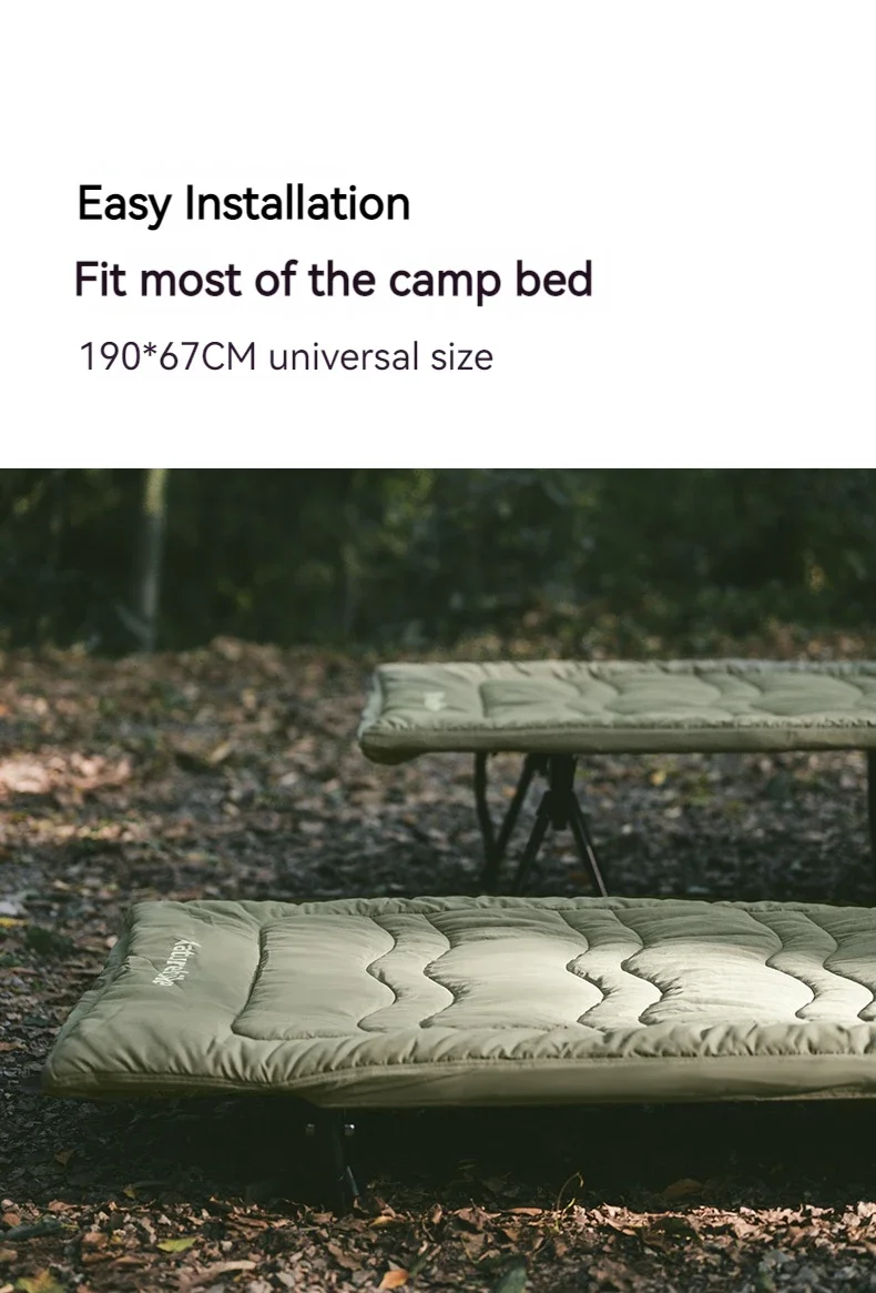 Description Picture 6 of itemNaturehike New Outdoor Camping Bed Sleeping Pad Cot Cotton Cover Mat