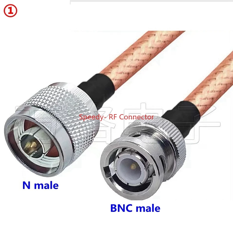 rg142 cabo coaxial duplo blindado crimp l16 01