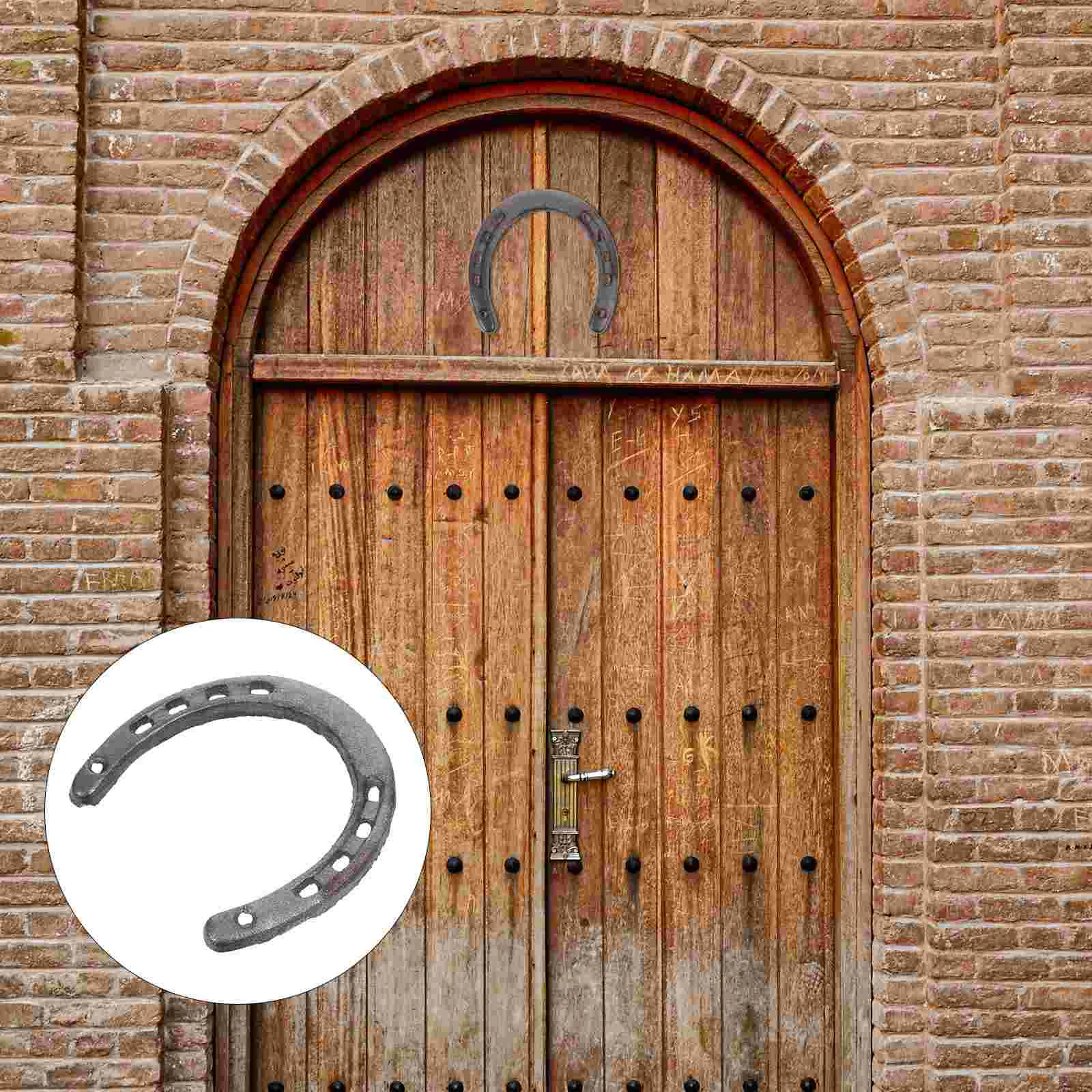 

Horseshoe Hanging Decor Wall Hanging Decoration Hanging Horseshoe Unique Wall Ornament Wall Hanging Decoration for Home