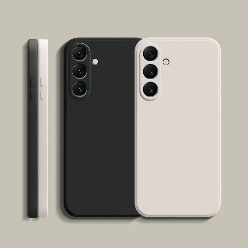 Colorful Shockproof Liquid Silicone Phone Case