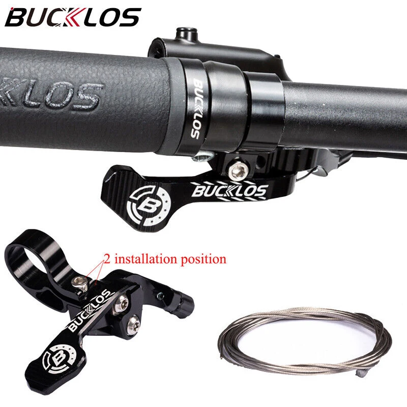 

BUCKLOS Bicycle Dropper Lever Adjustable Seatpost Remote Controller MTB Cycling Seat Lever Wire Control Bike Seat Post Lever