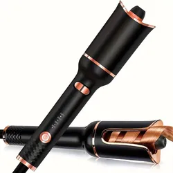 Revolutionary Ceramic Automatic Rotating Hair Curler Wand - UK (With box)