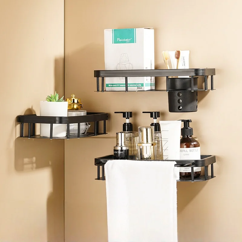 Multifunctional Kitchen Rack 1 PC Spice Storage Rack Wall Mounted Kitchen Utensil Shovel Hook for Items Storage