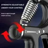 Gripper Kit,Adjustable Countable R-Type Hand Grip,Exercise Strengthening Pliers Spring,Finger Gripper,Wrist Expander 3