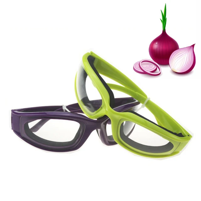  Onion Goggles Tear Free Purple Chopping Kitchen BBQ