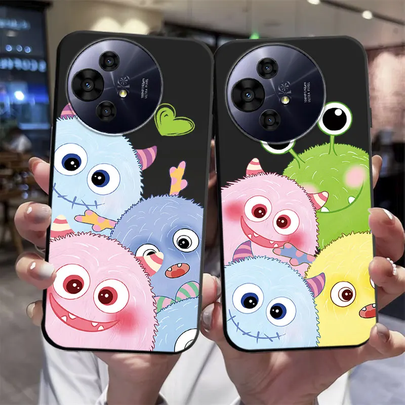 Cute Monster Shockproof Silicone Soft TPU Phone Case Back Cover s