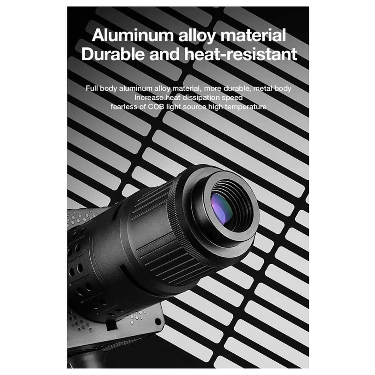 A04R-V850 Mini Bowens Mount Photography Spotlight Plug-in Condenser Optical Focusing Projection for Ulanzi 40W Pro Light