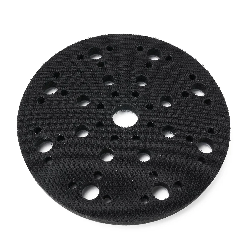 

Soft Sponge Interface Pad 48holes Black Foam: 10mm Total: 12mm For Sander Backing Pads Buffer High Quality