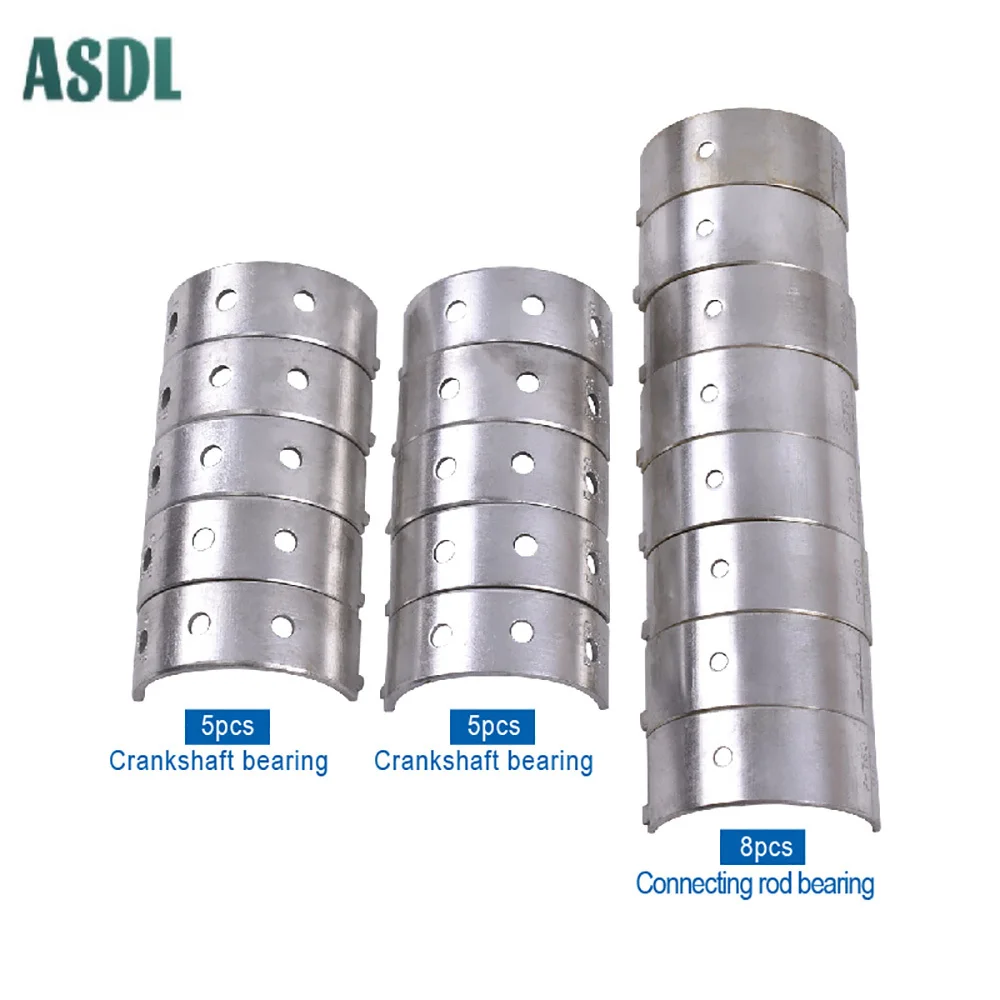 

33mm 32mm +25 +50 +75 +100 Connecting Rod & Crankshaft Main Bearing For Kawasaki GPZ400 1982-1989 ZR 400 ZR400 Zephyr 1989-2008
