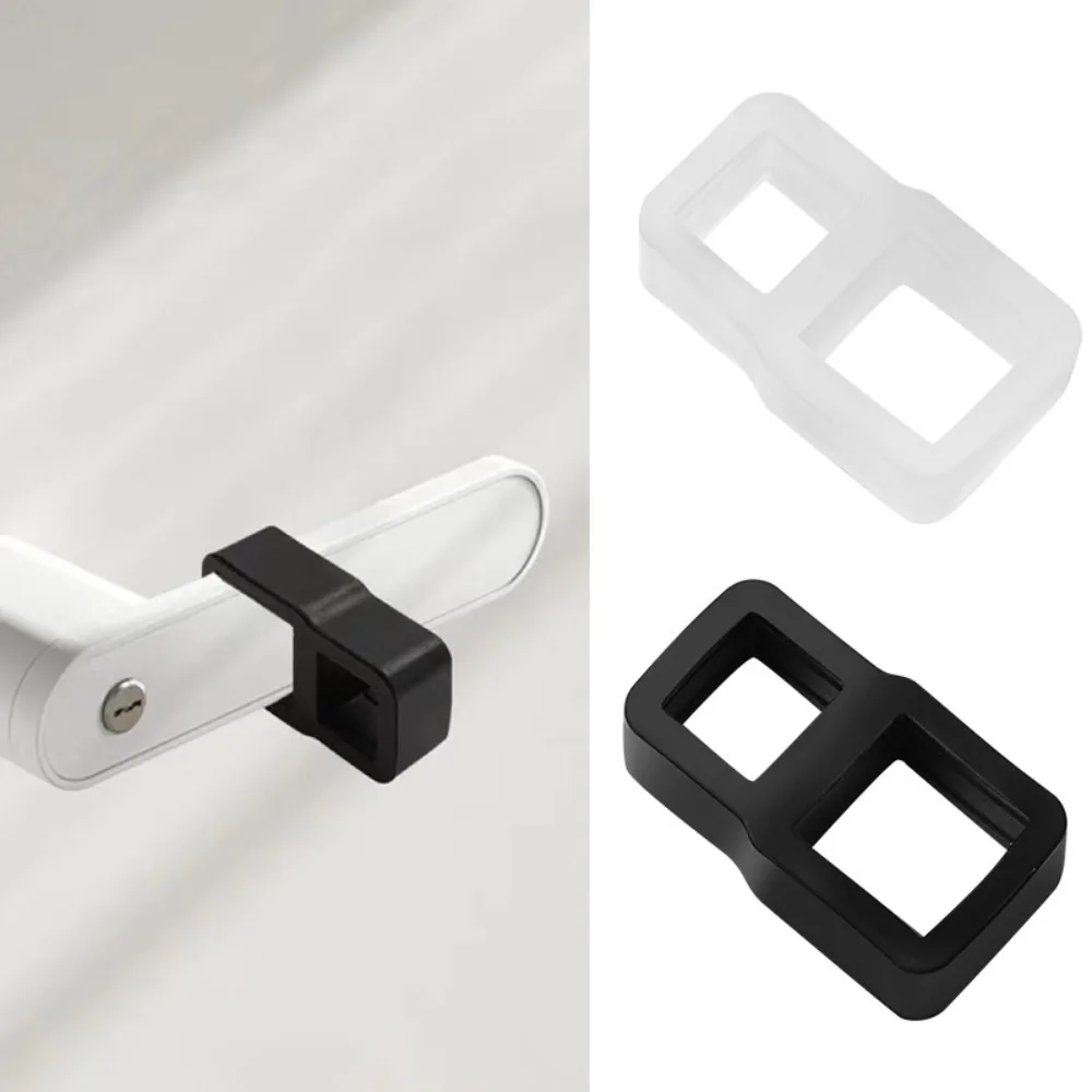2PCS New Silicone Door Handle Crash Pad Wall Protectors Furniture Fittings Door Stopper Anti-damage Doorstop door stopper silicone door stopper door stopper bumpers silicone rubber bumpers