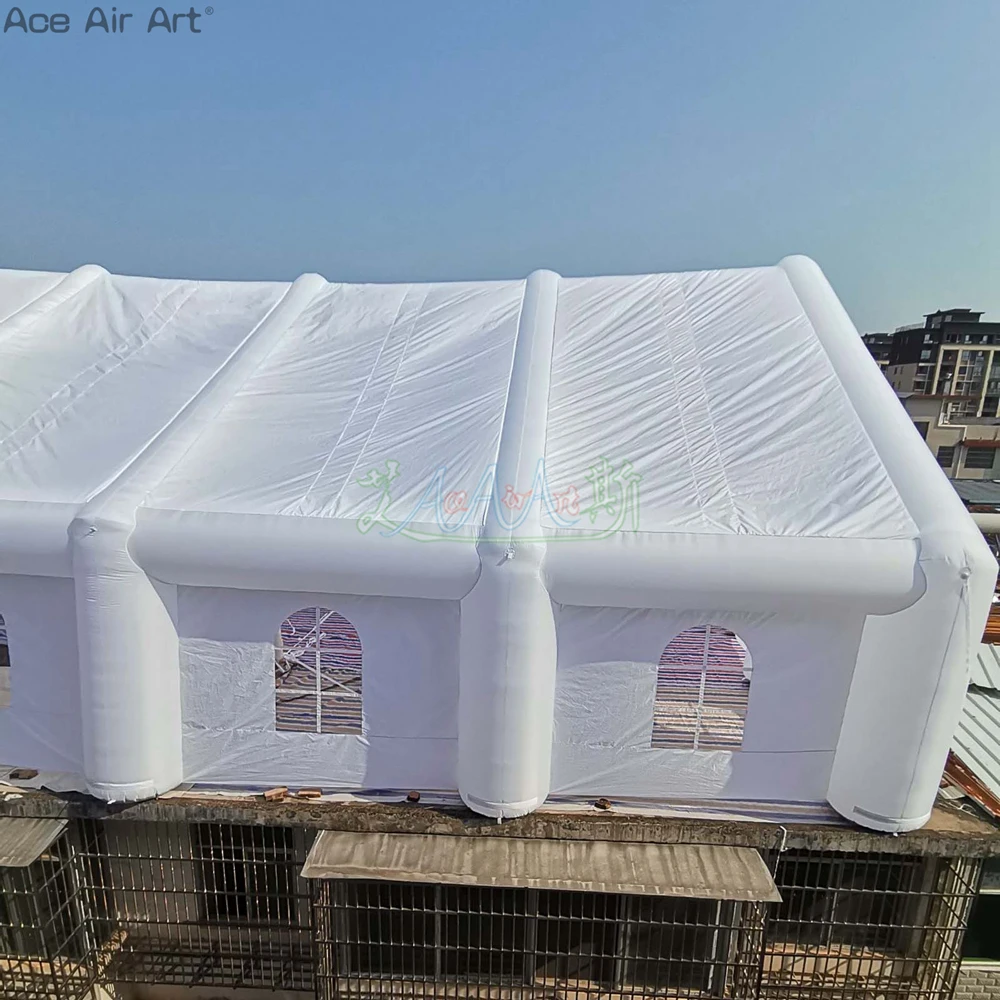 2023 Elegant Inflatable Party Wedding Tent Event Church House/Giant Shelter for Anniversary or Valentine's Day 6