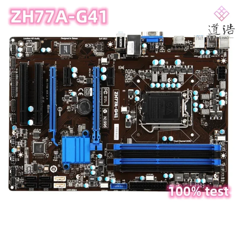 For ZH77A-G41 Motherboard 32GB LGA 1155 DDR3 ATX H77 Mainboard 100% Tested Fully Work 4 For ZH77A-G41 Motherboard 32GB LGA 1155 DDR3 ATX H77 Mainboard 100% Tested Fully Work - Image 2