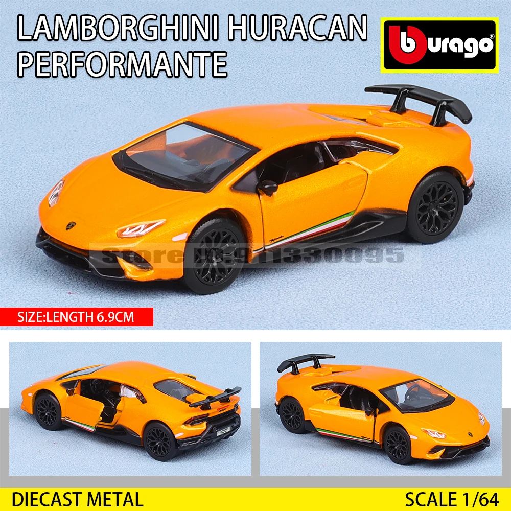 Bburago 1:64 Premium Die-Cast Sports Car Collection Toy