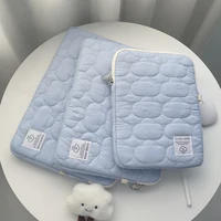 New Cloud Laptop Sleeve Ipad Bag Cotton Large Capacity Storage Embroidery 11/13/14 /15 15.6 16 Inch Notebook Pouch - Image 4