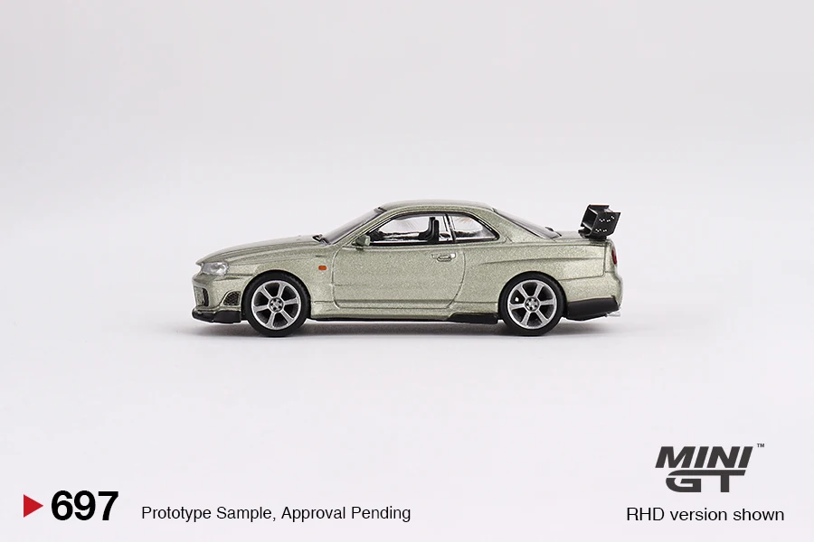 ミニGT MINIGT 1/64 シルビア、GT86、r34 4台セット Mini GT 1:64 Nissan GT-R (R34) Tommykaira R-z Midnight