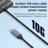 Bi-Directional 8K USB C KVM Switch USB3.1 Type-C Splitter Cable For Video 8K@30Hz 4K@120Hz PD 100W 10Gbps 4