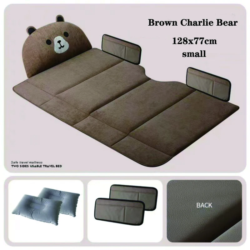 Car Camping Mattress Portable Camping Bed Car Rear Seat Travel Mattress for Sleeping Automotive Interior Accessories