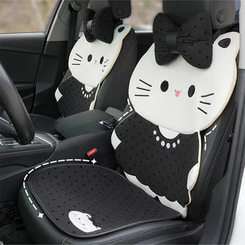 Coprisedile Auto Stile Gatto Carino Universale Quattro Stagioni Traspirante Cuscino Sedile Accessori Interni Auto