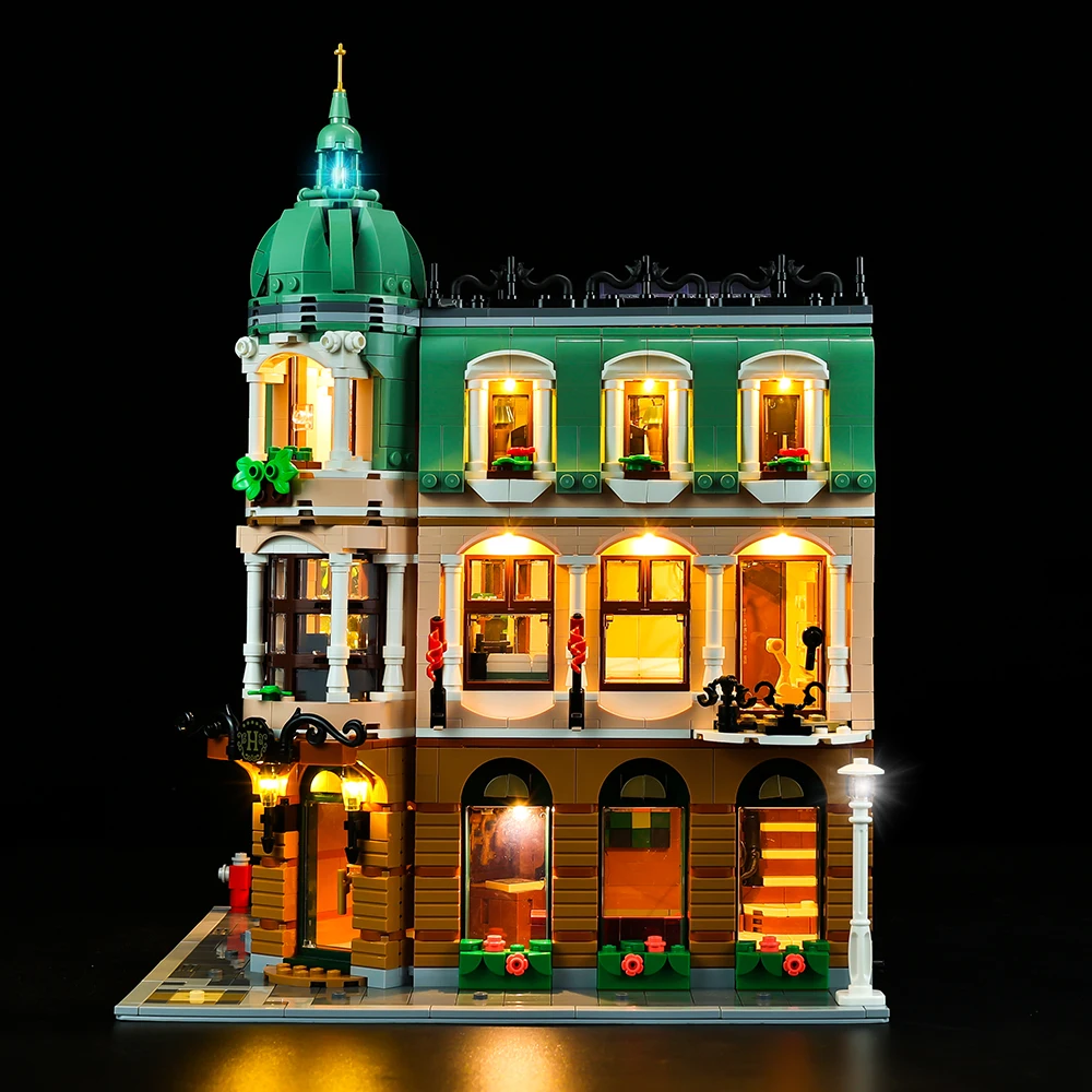 LIGHTAILING Led Lighting Kit for Legos 10297 Boutique Hotel Building Blocks  Model(Not Include the Building Model) 