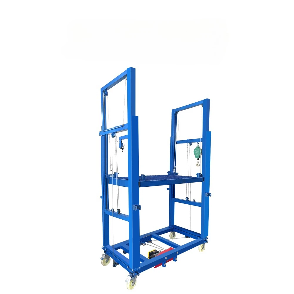 Electric-scaffolding-mobile-automatic-remote-control-lifting-platform ...