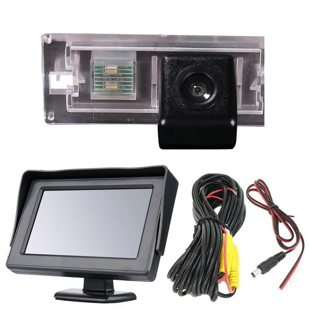 

Car reverse Camera +4.3"monitor For BMW 3er E46 Coupe Touring Limo Compact Limousine Convertible 4D 320d 323i 328i 330ci 325xi