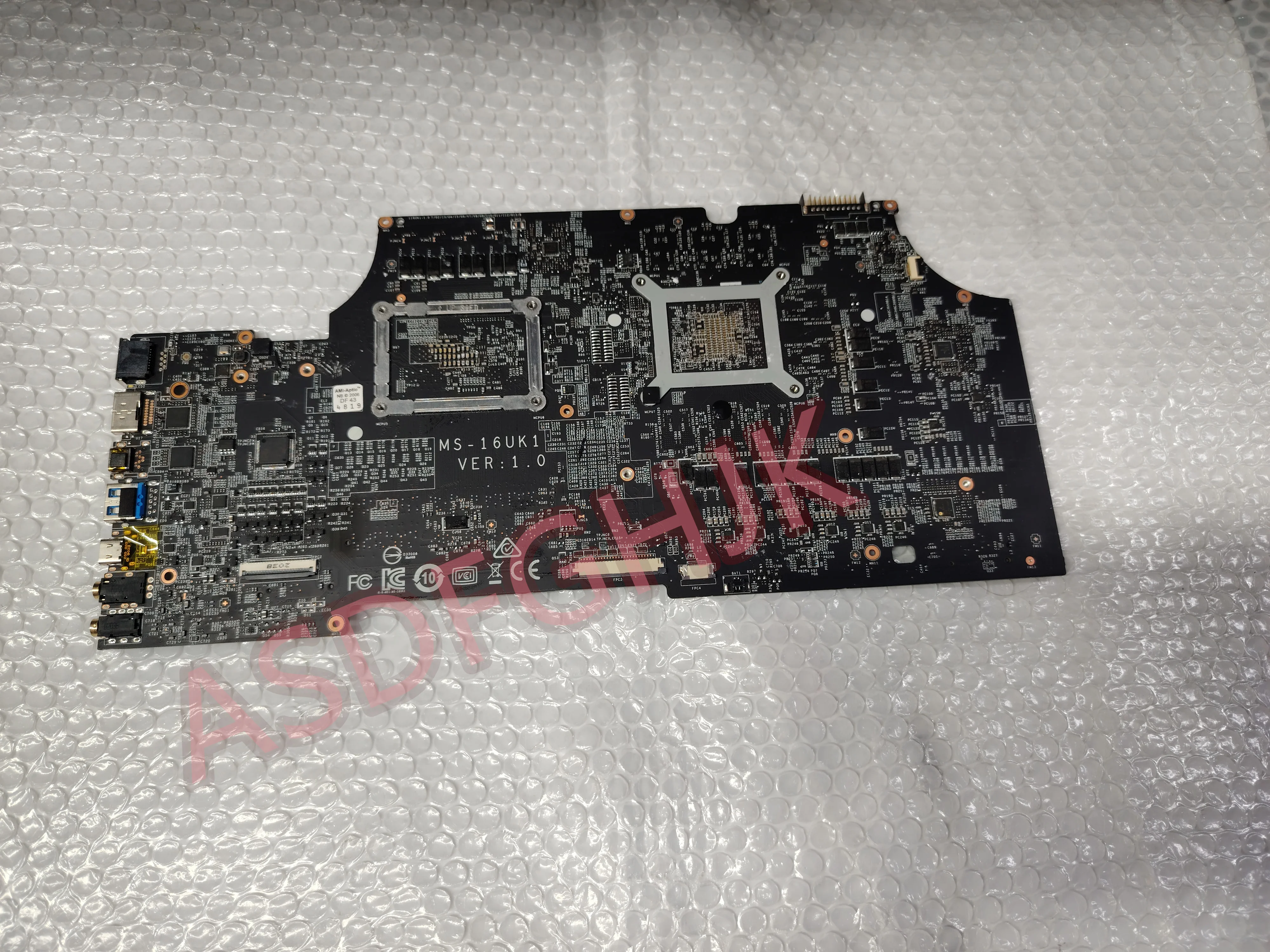 Рисунок 2 - MS-16UK1 MSI ALPHA 15 A4DEK материнская