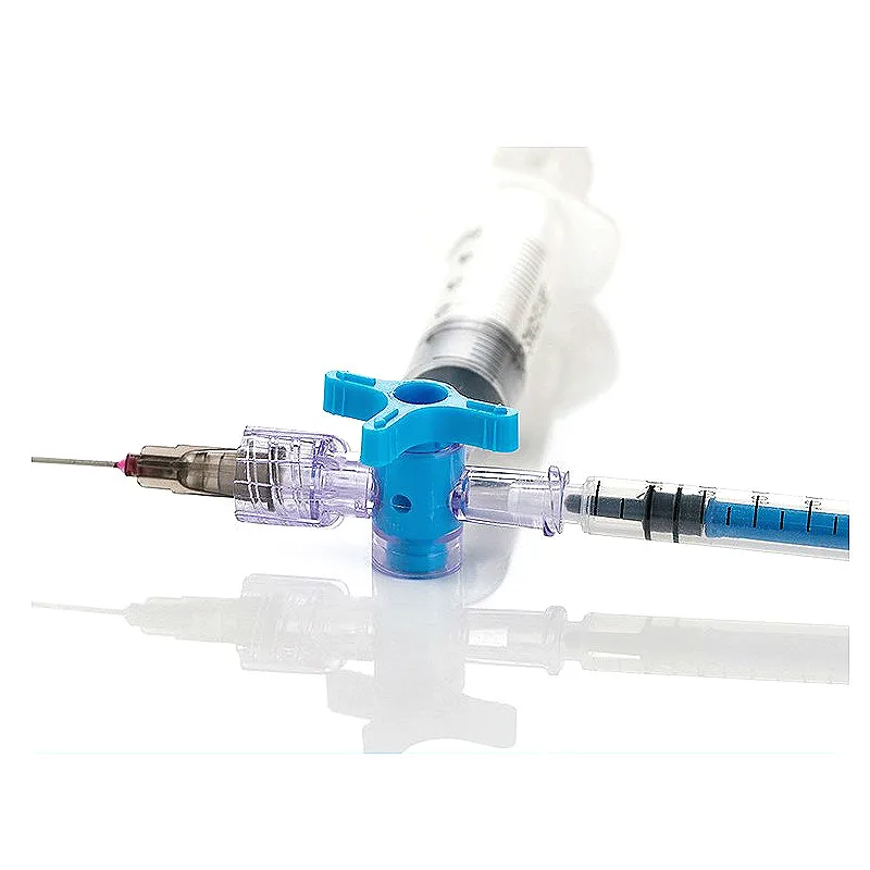 Disposable Stopcock Sterile Three Way Cock Syringe Adapter Water-light Needle Dispenser Ethylene Oxide Sterilization 5/PK