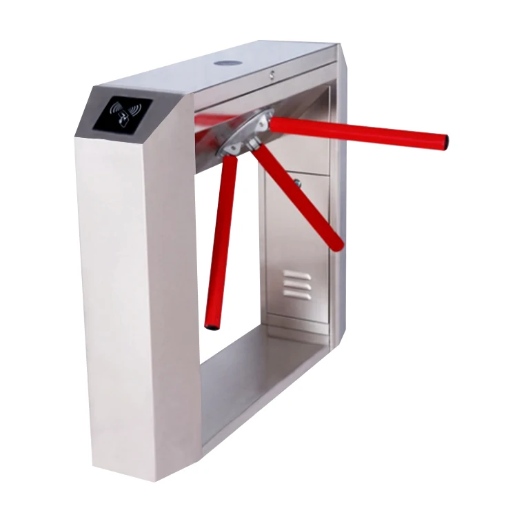 

Automatic Security RFID Card Reader Access Control Tripod Turnstile Gates For GYM &Supermarket