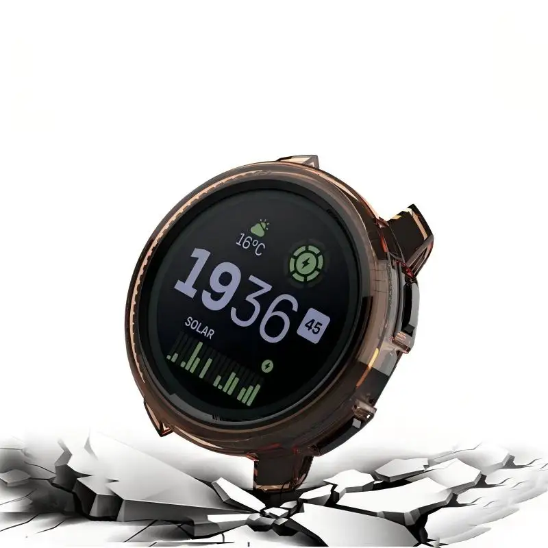Durable Soft TPU Smart Watch Bumper Case with Protective Cover Frame