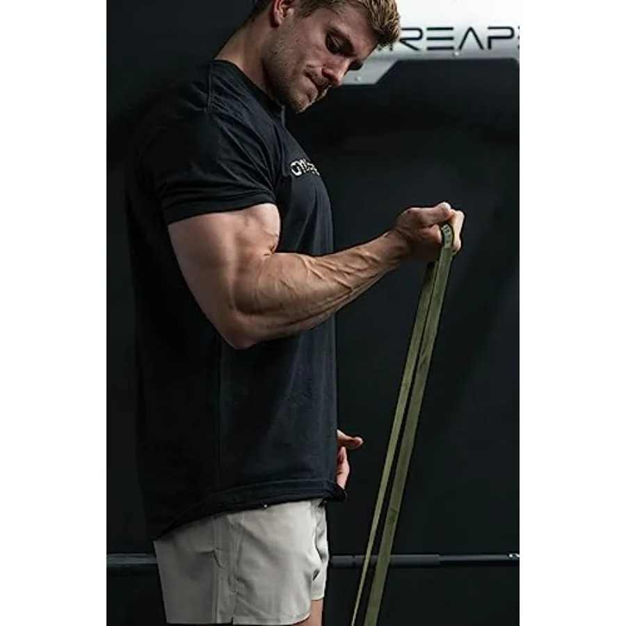 Resistance Bands for Working Out – Elastic Pull Up Exercise Assistance Bands Set for Powerlifting, Stretching, WOD, Strength Tra