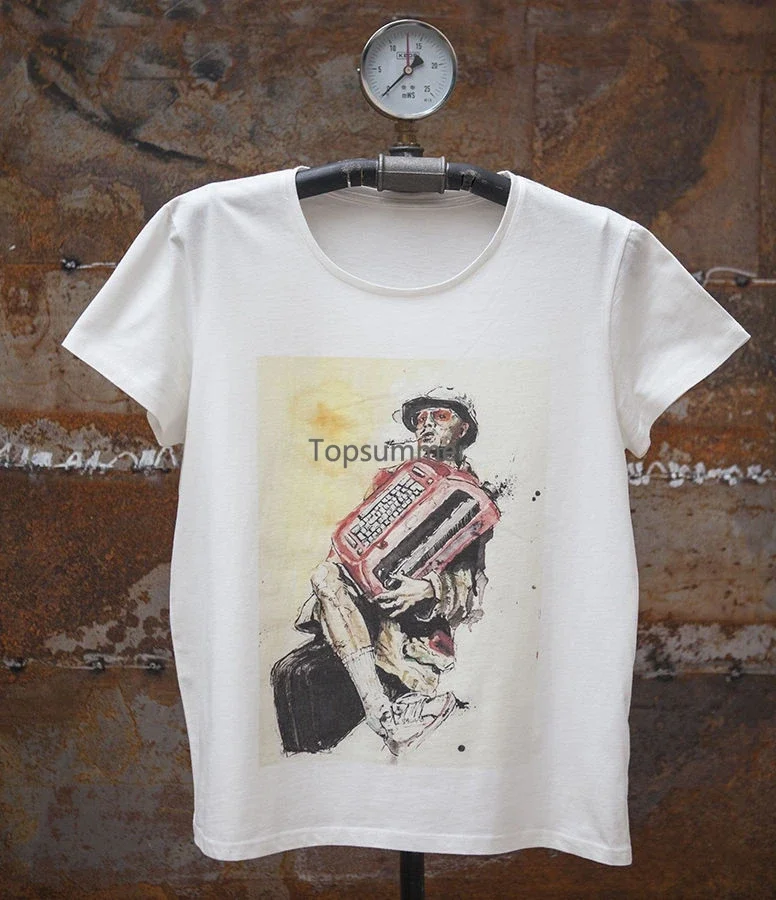 

Fear And Loathing In Las Vegas Johnny Depp Mens T Shirt 2018 New 100% Cotton Top Quality Top Tee Cute Tatoo Lover T Shirt