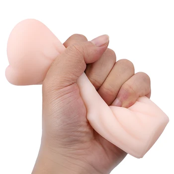 Silicone Masturbation Cup For Men Safe Soft Fidget Toys Orgasm Male Masturbator Sex Toy Realistic Pocket Pussy Vagina Adult Good 3