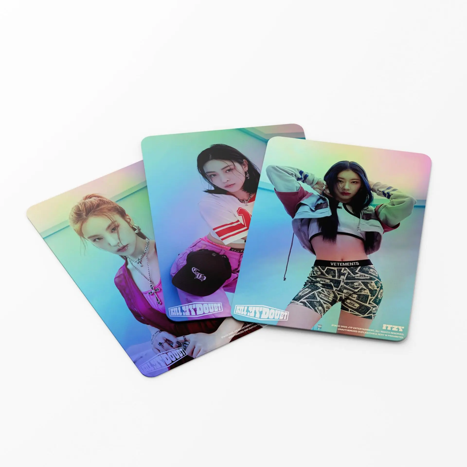 55pcs/set ITZY Kpop KILL MY DOUBT Photocards GI-DLE Album Photo Lomo Cards Girls Postcard for Fans Collection Gift