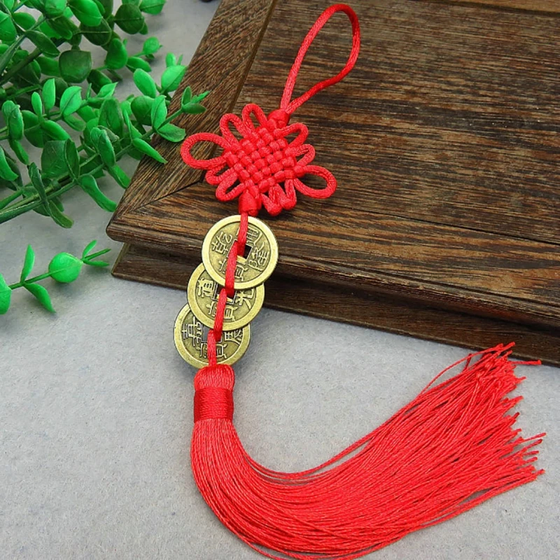 Amuleto De Monedas I Ching – Prosperidad Y Protección Feng Shui Para El Hogar