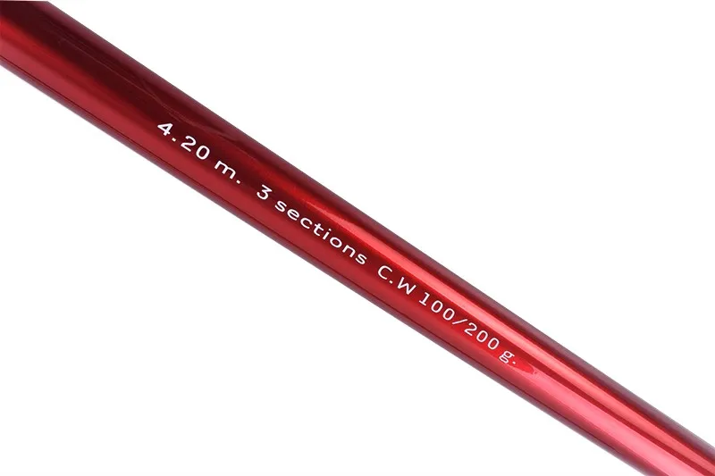 2PCS/Pack 4,20 M CW 100-200g Surf Casting Rod Schlanken Körper High-Carbon Faser 3 abschnitte CR KW Guide Ring Wahl Webo DPS Reel Sitz – Detail 10
