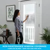 ODL Add On Blinds for Raised Frame Doors Outer Frame Measurement 10"x 38"Home Improvement  Easy to Install Innovative Window 4
