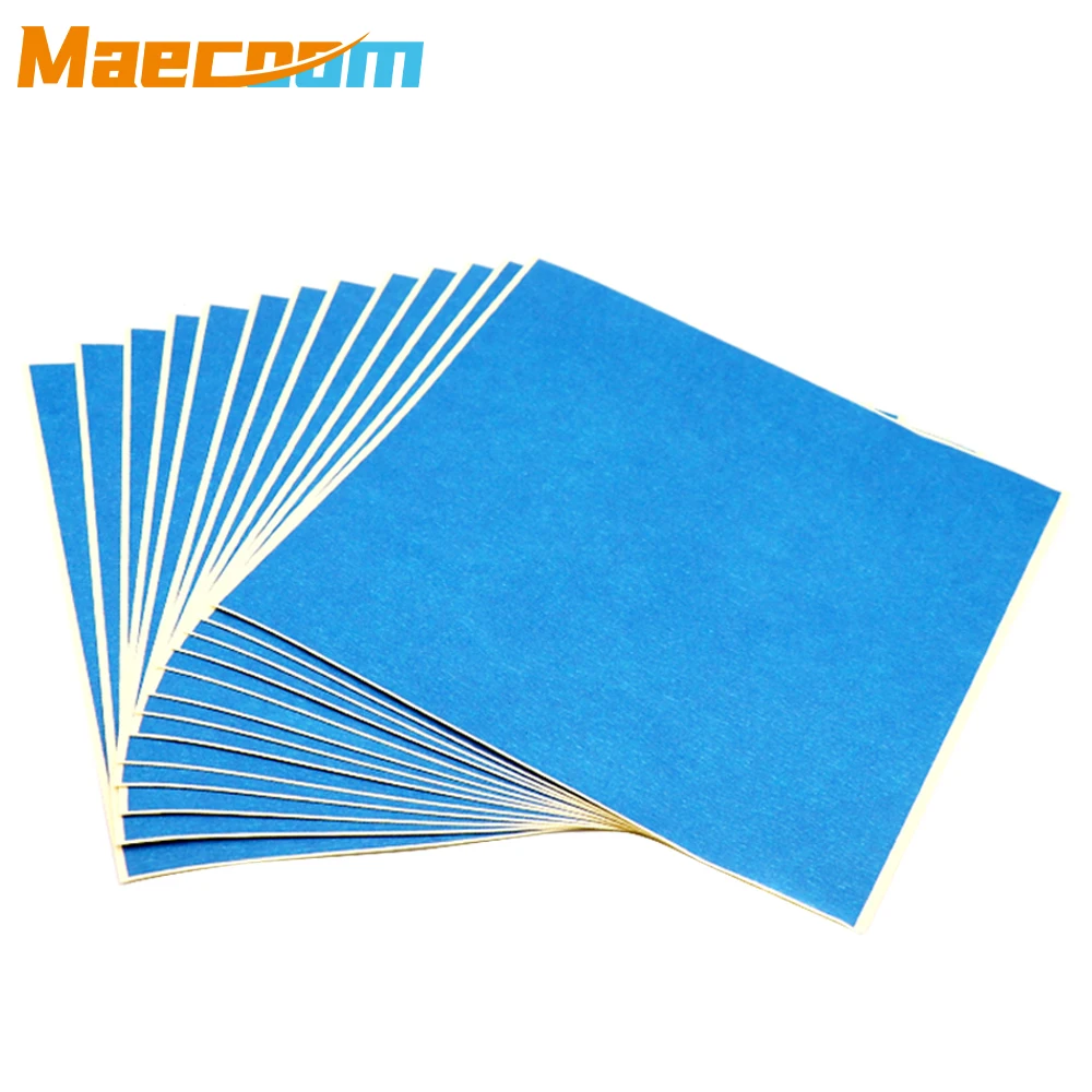 10/30pcs 3D 프린터 부품 Reprap Makerbot 3D 프린터 용 고온 방지 파란색 열 테이프 폴리이미드 접착 테이프