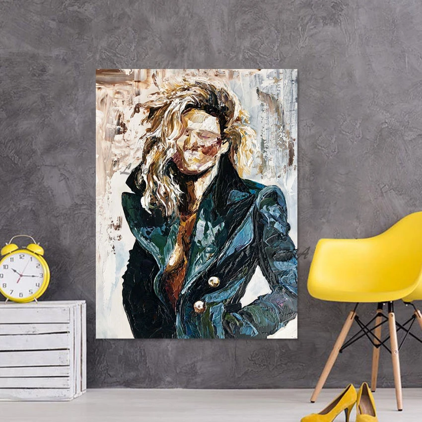 

Unframed Art Picture Decor Sexy Figure Oil Painting On Canvas Acrylic Decoration Large Size Abstract Fashion Wall Paintings