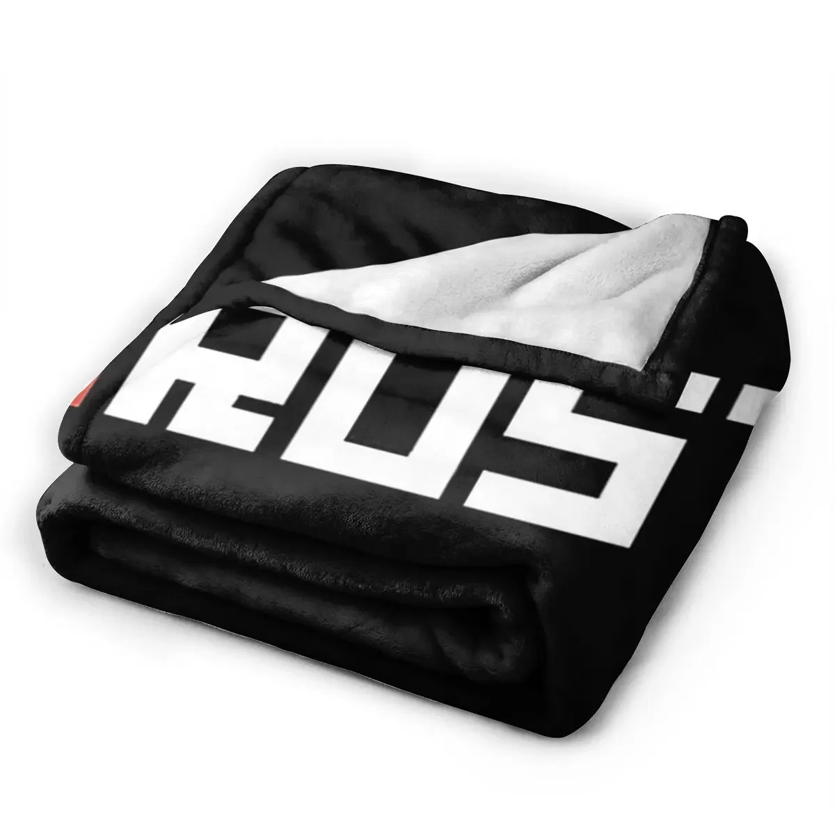 Rust Game Logo Blanket Soft Warm Flannel Throw Blanket Cover for Bed Living room Picnic Travel Home Couch 5