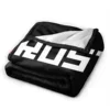 Rust Game Logo Blanket Soft Warm Flannel Throw Blanket Cover for Bed Living room Picnic Travel Home Couch 5