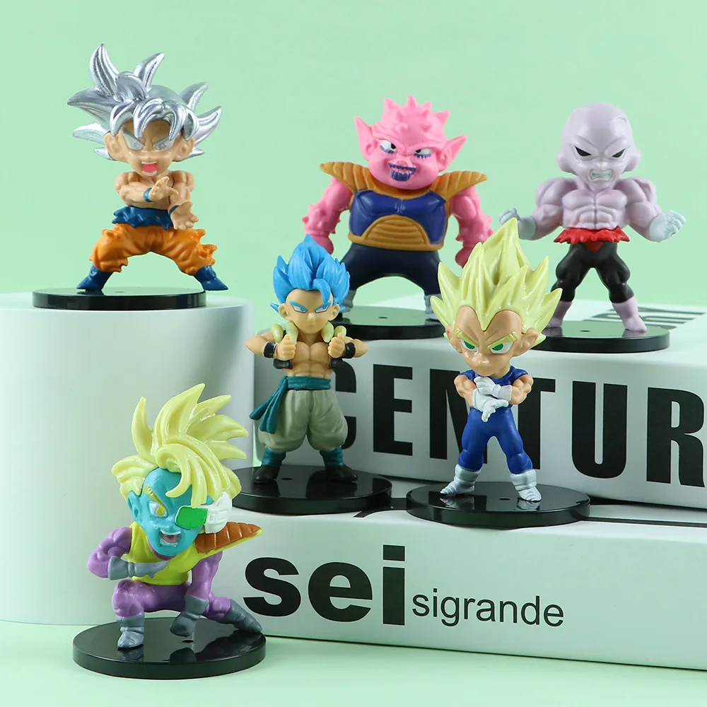 Figurine articulée Vegeta tenue de Saiyan avec détecteur