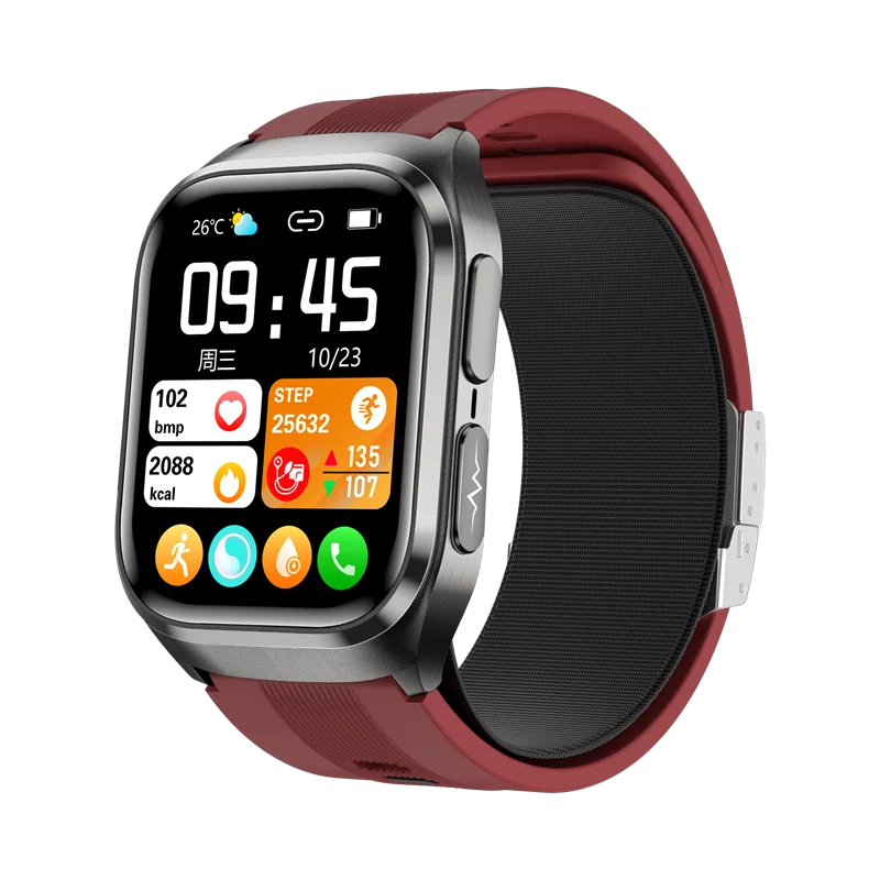 ECG Smart Watch S17 Air Pump Air Sac Accurate Blood Pressure Oxygen Health Monitoring Airbag Type Sport Fitness Smartwatch 6