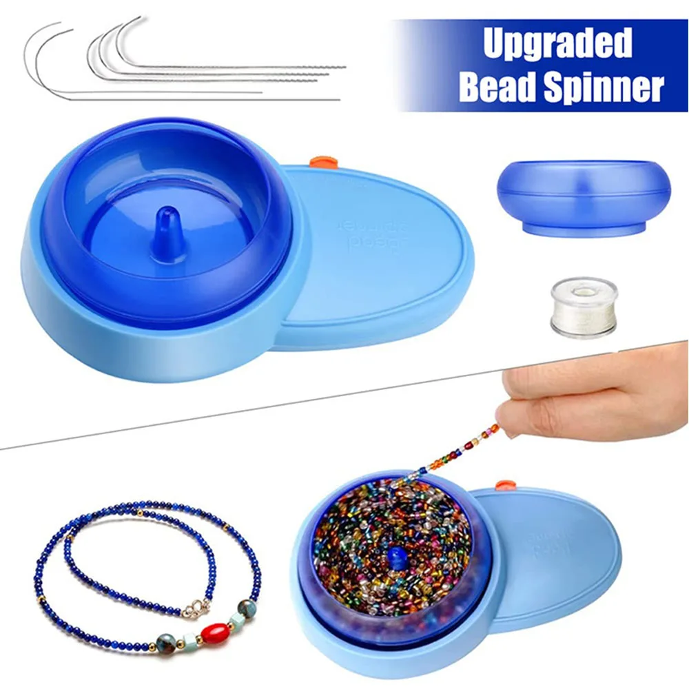 Automatic Bead Spinner Electric Beading Bowl Spinner Adjustable Direction Spinning  Bead Loader for DIY Bracelet Jewelry Necklace - AliExpress