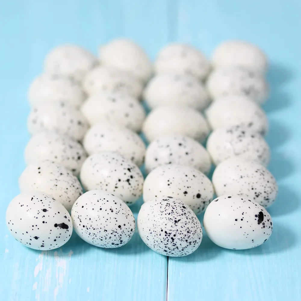 Ornament Crafts Miniature Figurines Miniature Ornament Simulation Bird Egg Quail Pigeon Model
