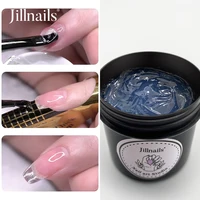 Jillnails Jelly Gel Builder Nails Extension Clear Nail Sculpt Rubber Cream Gel 100g 1